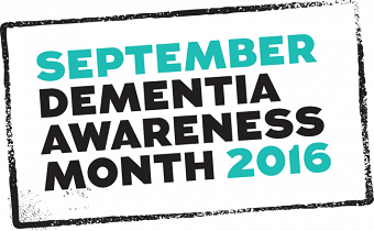 Dementia Awareness Month logo